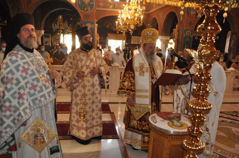 Οἱ ἑορτές τῆς ἁγίας Παρασκευῆς καί τοῦ ἁγίου Παντελεήμονος στή Μητρόπολή μας